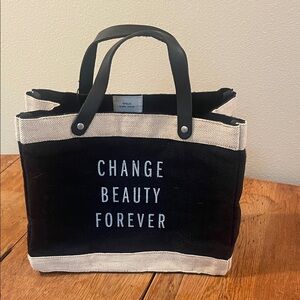“Change Beauty Forever” Canvas Tote Bag